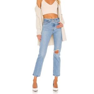 Levi’s Wedgie Straight ankle jeans